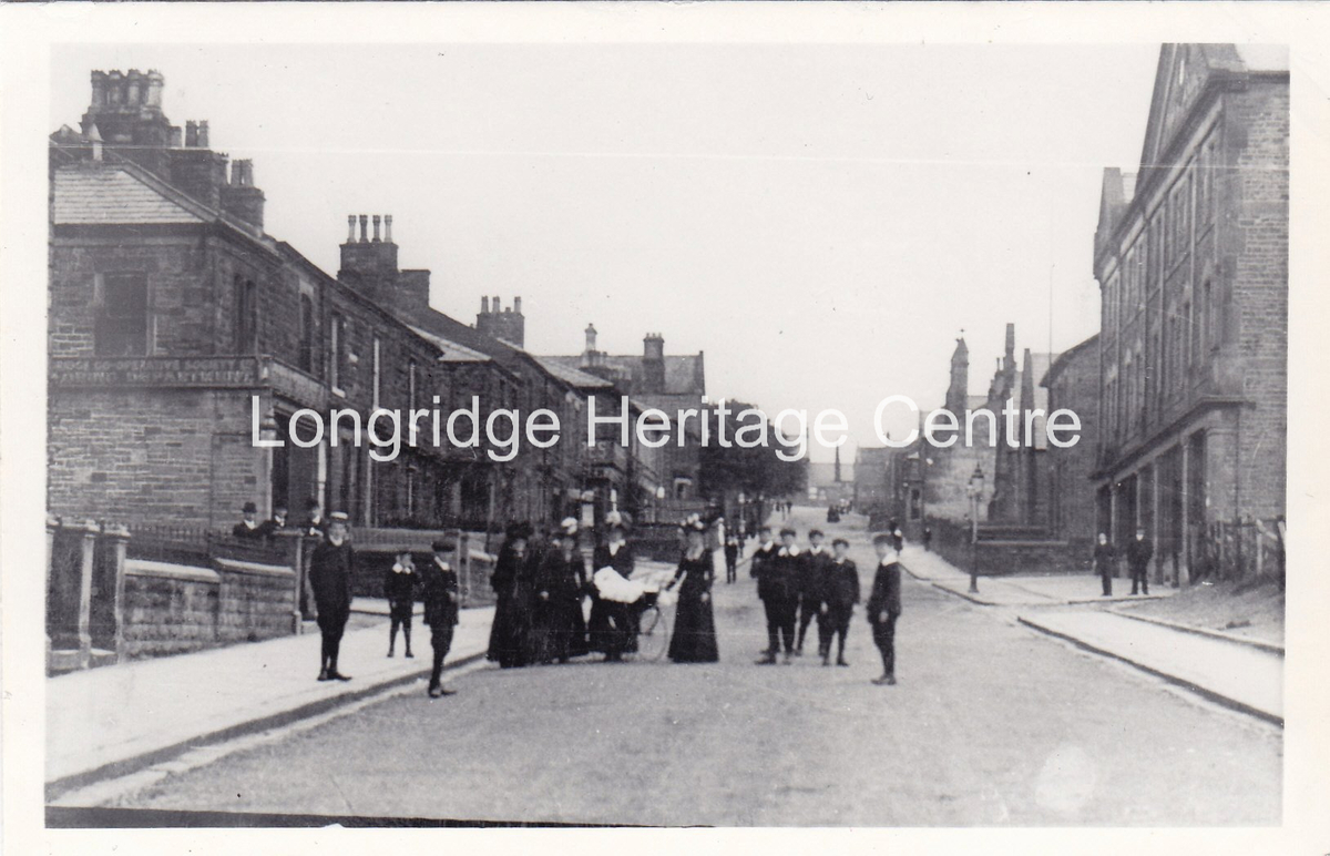 101A - Berry Lane - A view looking uphill - 1900